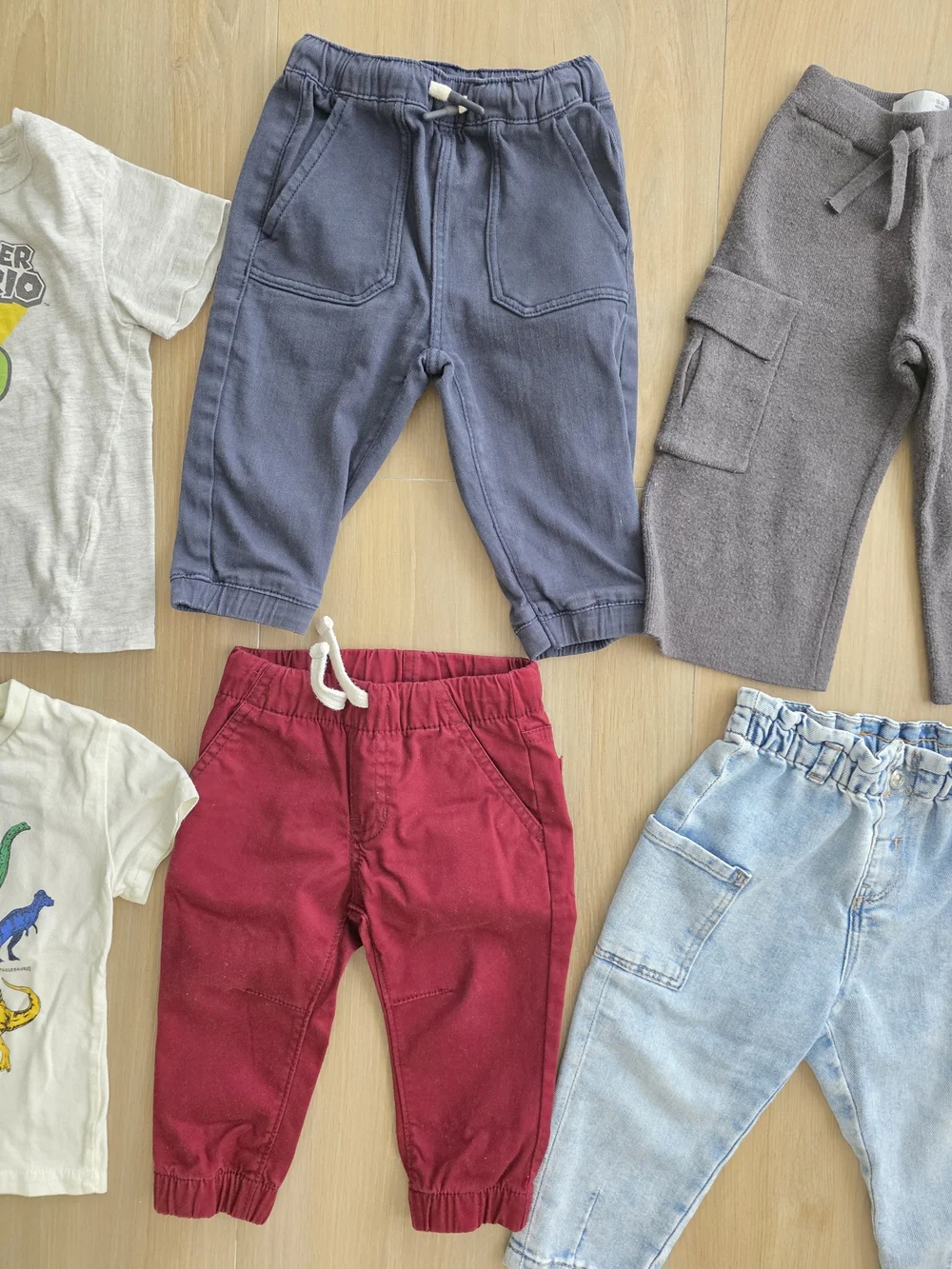 8-Piece Toddler Boy Clothing Bundle 12-18M | Zara, H&M, Cat & Jack & Super Mario